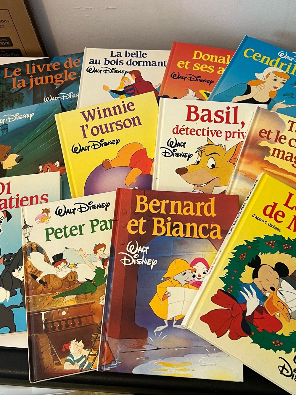 Vintage French Walt Disney Books